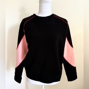 Maje Colourblock Sweatshirt Scandi Girl French Style Gossip Girl size Small chic